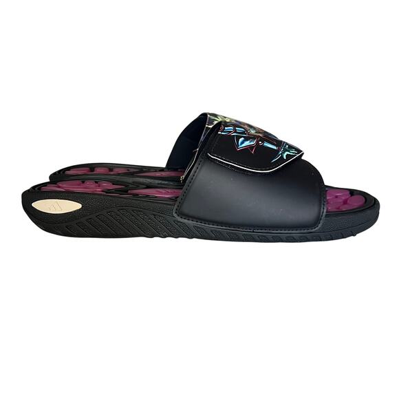 Yu-Gi-Oh! Adidas, Reptossage Slide Dark Magician-HQ4274 Size US 11.5 - NWT - Picture 4 of 14